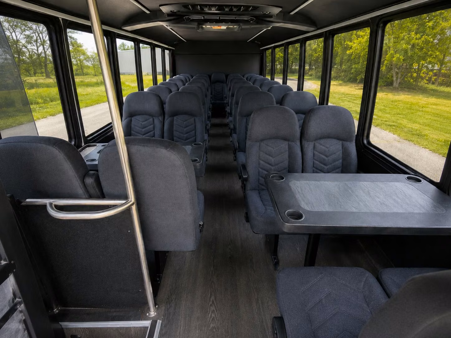 20 passenger minibus interior