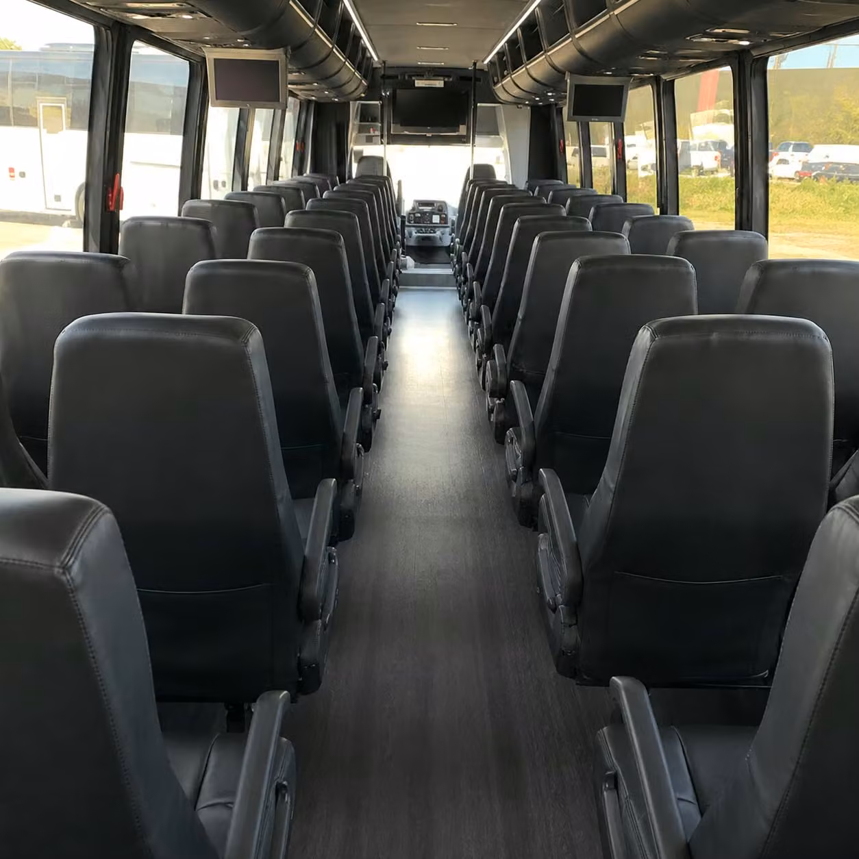 30 passenger minibus inside