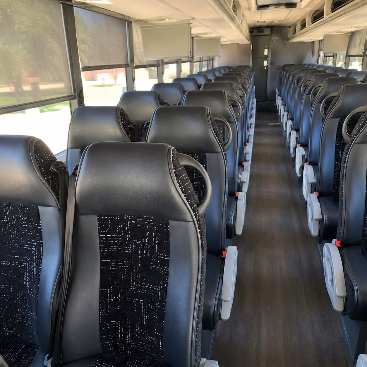 rancho cucamonga charter bus interior