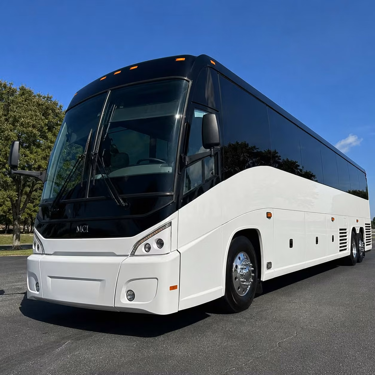 rancho cucamonga charter bus rental exterior