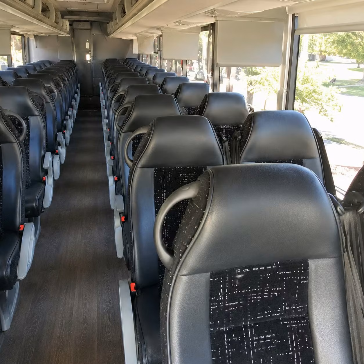 rancho cucamonga charter bus rental inside